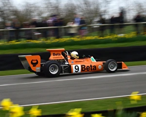 Prints of Stefano Rosina, March-Cosworth 741, High air box F1 Cars, Goodwood 73rd MM March 2015, 73rd, 73rd Members Meeting, Action, Chris McEvoy, CJM Photography, classic cars, competition, England Goodwood 73rd Members Meeting Prints: CM6 3036 Stefano Rosina, March-Cosworth 741