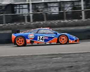 Prints of McLaren F1 GTR, Goodwood 73rd MM March 2015, 73rd, 73rd Members Meeting, Action, Chris McEvoy, CJM Photography, classic cars, competition, England, Goodwood, Goodwood 73rd Members Meeting Goodwood 73rd Members Meeting Prints: CM6 3496 McLaren F1 GTR bmbckgnd