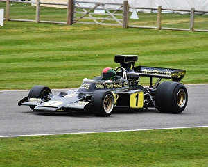 Prints of Lotus-Cosworth 72, High air box F1 Cars, Goodwood 73rd MM March 2015, 73rd, 73rd Members Meeting, Action, Chris McEvoy, CJM Photography, classic cars, competition, England, Formula 1, Goodwood Goodwood 73rd Members Meeting Prints: CM6 4595 Lotus-Cosworth 72