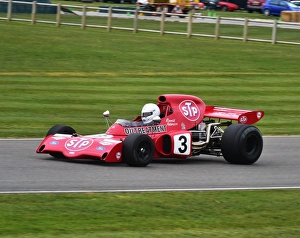 Prints of Magnus Ahlqvist, March-Cosworth 721X, High air box F1 Cars, Goodwood 73rd MM March 2015, 73rd, 73rd Members Meeting, Action, Chris McEvoy, CJM Photography, classic cars, competition, England Goodwood 73rd Members Meeting Prints: CM6 4600 Magnus Ahlqvist, March-Cosworth 721X