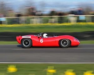 Tony Sinclair Prints: CM6 5172 Tony Sinclair, Lola-Chevrolet T70 Spyder