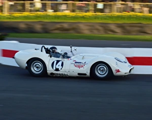 Prints of Roberto Giordanelli, Lister Chevrolet Knobbly, NVE 830, Salvadori Cup, Sports Prototypes, Goodwood 73rd MM March 2015, 73rd, 73rd Members Meeting, Action, Chris McEvoy, circuit racing Goodwood 73rd Members Meeting Prints: CM6 5309 Roberto Giordanelli, Lister Chevrolet Knobbly