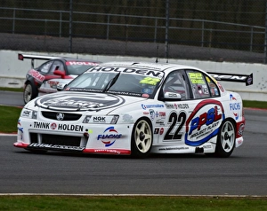 BritCar, Silverstone, March 28th 2015 Prints: CM6 6848 Alex Sidwell, Holden VZ Commodore