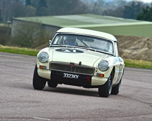 <b class=qtipBold><figcaption>CM6 7958 Steve Naish, MGB, 3323 KV</figcaption></b><br>Steve Naish, MGB, 3323 KV, Guards trophy, GT Cars, HSCC Easter Revival 2015. 4th April 2015, BARC, British Automobile Racing Club, circuit racing, Classic Racing Cars, Easter Revival, GT cars, Guards Trophy, Hampshire, historic racing cars, Historic Sports Car Club, HSCC, HSCC Easter Revival, HSCC Easter Revival 2015, motor racing, motorsport, nostalgia, racing cars, retro, sporting cars, sports cars, Thruxton<br><em>© ©2015 Chris McEvoy, all rights reserved, www.cjm-photography.co.uk</em> CM6 7958 Steve Naish, MGB, 3323 KV