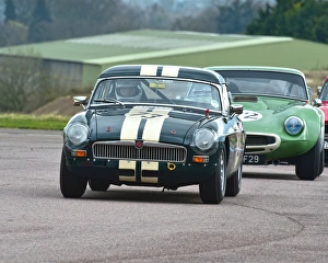 <b class=qtipBold><figcaption>CM6 7959 Michael Lillywhite, MGB</figcaption></b><br>Michael Lillywhite, MGB, Guards trophy, GT Cars, HSCC Easter Revival 2015. 4th April 2015, BARC, British Automobile Racing Club, circuit racing, Classic Racing Cars, Easter Revival, GT cars, Guards Trophy, Hampshire, historic racing cars, Historic Sports Car Club, HSCC, HSCC Easter Revival, HSCC Easter Revival 2015, motor racing, motorsport, nostalgia, racing cars, retro, sporting cars, sports cars, Thruxton<br><em>© ©2015 Chris McEvoy, all rights reserved, www.cjm-photography.co.uk</em> CM6 7959 Michael Lillywhite, MGB