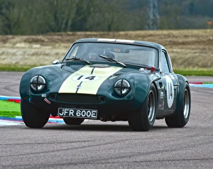 <b class=qtipBold><figcaption>CM6 8005 John Spiers, TVR Griffith</figcaption></b><br>John Spiers, TVR Griffith, JFR 600 E, Guards trophy, GT Cars, HSCC Easter Revival 2015. 4th April 2015, BARC, British Automobile Racing Club, circuit racing, Classic Racing Cars, Easter Revival, GT cars, Guards Trophy, Hampshire, historic racing cars, Historic Sports Car Club, HSCC, HSCC Easter Revival, HSCC Easter Revival 2015, motor racing, motorsport, nostalgia, racing cars, retro, sporting cars, sports cars, Thruxton<br><em>© ©2015 Chris McEvoy, all rights reserved, www.cjm-photography.co.uk</em> CM6 8005 John Spiers, TVR Griffith
