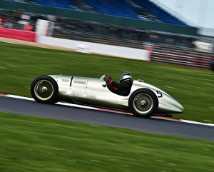 VSCC Spring Start April 2015 Prints: CM7 1878 Duncan Ricketts, ERA E-Type GP1