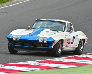 The Masters Historic Festival, Brands Hatch, 2015 Prints: CM7 7699 Craig Davies, Chevrolet Corvette Stingray