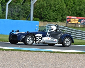 Hscc Donington Park 30th May 2015 Prints: CM7 9955 Hugh Powell, Lotus Seven S2