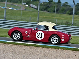 Hscc Donington Park 30th May 2015 Prints: CM7 9963 Peter Chappell, Austin Healey Sprite Mk1