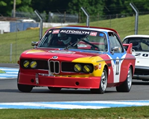 HSCC Donington Park, 30th May 2015 Prints: CM8 0128 William Jenkins, BMW 3 0 CSL