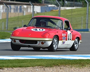 HSCC Donington Park, 30th May 2015 Prints: CM8 0130 Bill Braithwaite, Lotus Elan