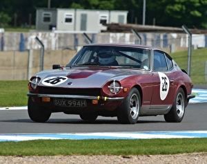 HSCC Donington Park, 30th May 2015 Prints: CM8 0131 Paul Stafford, Datsun 240Z