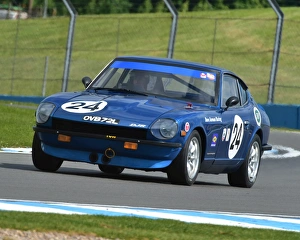 HSCC Donington Park, 30th May 2015 Prints: CM8 0158 Charles Barter, Datsun 240Z