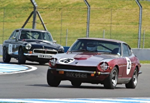 HSCC Donington Park, 30th May 2015 Prints: CM8 0221 Paul Stafford, Datsun 240Z