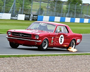 Exhaust Flames Prints: CM8 1402 Warren Briggs, Ford Mustang