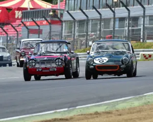 CM8 2250 David Griffiths, Triumph TR4, Brian Small, Ashley MG Midget CM8 2250 David Griffiths, Triumph TR4, Brian Small, Ashley MG Midget