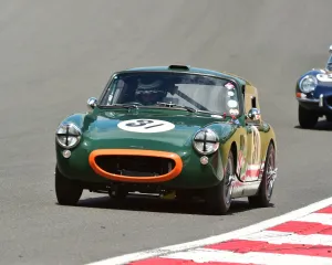 Allstars Prints: CM8 2321 Ian Burford, Austin Healey Sebring Sprite