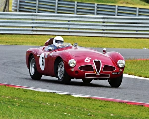 Autosport 3 Hours Prints: CM8 5355 Christopher Mann, Alfa Romeo Disco Volante