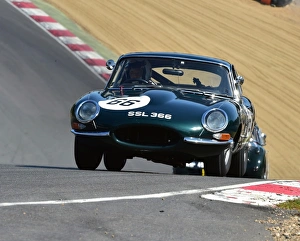 David Hall Prints: CM9 0285 David Hall, Michael O Shea, Jaguar E-Type