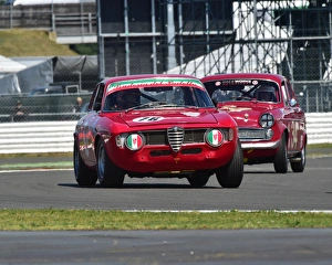 CM9 3930 Ros Shaw, Chas Matthews, Alfa Romeo Giulia GT
