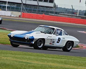 Silverstone Classic 2015 Prints: CM9 4990 Craig Davies, Chevrolet Corvette Stingray