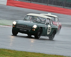 Wet Racing Prints: CM9 5935 Martin Haines, Steve Seaman, MG B