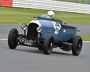 Bentley Drivers Club, Silverstone Race Meeting, 1st August 2015 Prints: CM9 6118 Duncan Wiltshire, Bentley 3 litre