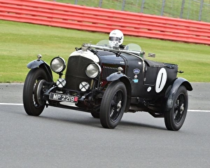 Bentley Drivers Club, Silverstone Race Meeting, 1st August 2015 Prints: CM9 6121 Guy Northam, Bentley 4Aoe Litre