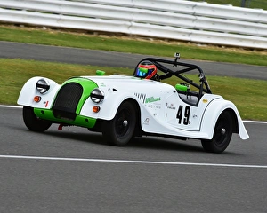 Bentley Drivers Club, Silverstone Race Meeting, 1st August 2015 Prints: CM9 6135 John Henry Williams, Morgan 4-4
