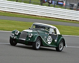 Bentley Drivers Club, Silverstone Race Meeting, 1st August 2015 Prints: CM9 6148 Simon King, Morgan 4 Supersports