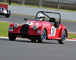 Bentley Drivers Club, Silverstone Race Meeting, 1st August 2015 Prints: CM9 6996 John Bevan, Morgan 4-4