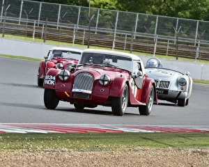 Bentley Drivers Club, Silverstone Race Meeting, 1st August 2015 Prints: CM9 7011 Mark Shears, Morgan 4