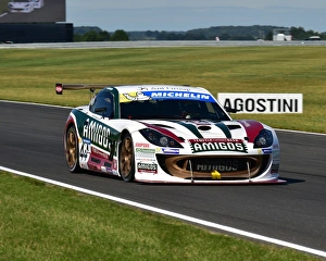 BTCC, Snetterton August 2015 Prints: CM9 7313 Michael Caine, Ginetta GT4