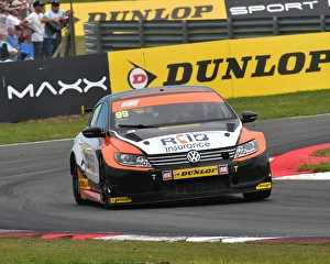 BTCC, Snetterton August 2015 Prints: CM9 7965 Jason Plato, Volkswagen CC