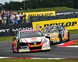 BTCC, Snetterton August 2015 Prints: CM9 7974 Matt Neal, Honda Civic Type R