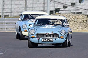 Prints of Joshua Holmes, Murray Shepherd, MG B Roadster, Equipe GTS, a forty minute race for Pre-1966 Sports and GT cars with 5 different classes determined by engine size, these range from 1150cc to 2750cc Equipe Classic Racing March 2025 Prints: CZ1_2266 Joshua Holmes, Murray Shepherd, MG B Roadster.jpg