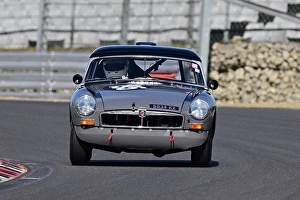 Prints of Ian Warhurst, MG B Roadster, Equipe GTS, a forty minute race for Pre-1966 Sports and GT cars with 5 different classes determined by engine size, these range from 1150cc to 2750cc Equipe Classic Racing March 2025 Prints: CZ1_2269 Ian Warhurst, MG B Roadster.jpg