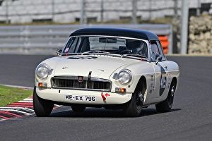 Prints of Daniel Godin, MG B Roadster, Equipe GTS, a forty minute race for Pre-1966 Sports and GT cars with 5 different classes determined by engine size, these range from 1150cc to 2750cc Equipe Classic Racing March 2025 Prints: CZ1_2282 Daniel Godin, MG B Roadster.jpg