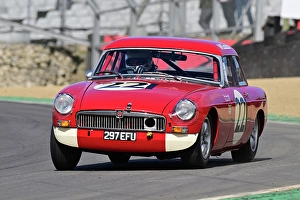 Prints of Tom Huetson, MG B Roadster, Equipe GTS, a forty minute race for Pre-1966 Sports and GT cars with 5 different classes determined by engine size, these range from 1150cc to 2750cc Equipe Classic Racing March 2025 Prints: CZ1_2294 Tom Huetson, MG B Roadster.jpg