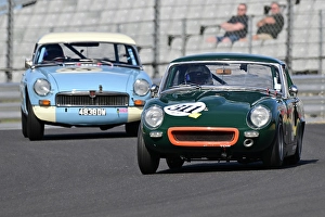 Prints of Dominic Mooney, Austin Healey Ashley GT, Equipe GTS, a forty minute race for Pre-1966 Sports and GT cars with 5 different classes determined by engine size, these range from 1150cc to 2750cc Equipe Classic Racing March 2025 Prints: CZ1_2300 Dominic Mooney, Austin Healey Ashley GT.jpg