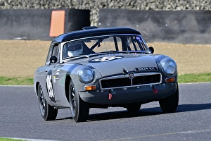 Prints of Ian Warhurst, MG B Roadster, Equipe GTS, a forty minute race for Pre-1966 Sports and GT cars with 5 different classes determined by engine size, these range from 1150cc to 2750cc Equipe Classic Racing March 2025 Prints: CZ1_2309 Ian Warhurst, MG B Roadster.jpg