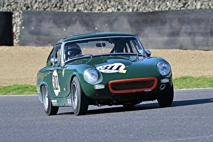 Prints of Dominic Mooney, Austin Healey Ashley GT, Equipe GTS, a forty minute race for Pre-1966 Sports and GT cars with 5 different classes determined by engine size, these range from 1150cc to 2750cc Equipe Classic Racing March 2025 Prints: CZ1_2311 Dominic Mooney, Austin Healey Ashley GT.jpg