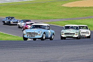 Prints of Joshua Holmes, Murray Shepherd, MG B Roadster, Equipe GTS, a forty minute race for Pre-1966 Sports and GT cars with 5 different classes determined by engine size, these range from 1150cc to 2750cc Equipe Classic Racing March 2025 Prints: CZ1_3724 Joshua Holmes, Murray Shepherd, MG B Roadster.jpg