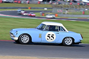 Prints of Jon Hughes, MG B Roadster, Equipe GTS, a forty minute race for Pre-1966 Sports and GT cars with 5 different classes determined by engine size, these range from 1150cc to 2750cc Equipe Classic Racing March 2025 Prints: CZ1_3747 Jon Hughes, MG B Roadster.jpg