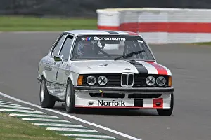 Prints of Darren Fielding, Alex Brundle, BMW 323i, Win Percy Trophy for Group 1 saloon cars with an engine capacity below 2800cc, that raced in the years 1970 to 1982, a two driver forty five minute race Goodwood 82nd Members Meeting Prints: CZ1_7137 Darren Fielding, Alex Brundle, BMW 323i.jpg