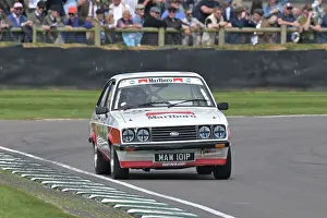 Prints of Theo Paphitis, Pantelis Christoforou, Ford Escort RS2000, Win Percy Trophy for Group 1 saloon cars with an engine capacity below 2800cc, that raced in the years 1970 to 1982 Goodwood 82nd Members Meeting Prints: CZ1_7139 Theo Paphitis, Pantelis Christoforou, Ford Escort RS2000.jpg