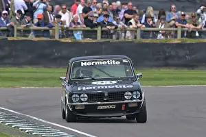 Prints of Simon Clarke, Romain Dumas, Triumph Dolomite Sprint, Win Percy Trophy for Group 1 saloon cars with an engine capacity below 2800cc, that raced in the years 1970 to 1982 Goodwood 82nd Members Meeting Prints: CZ1_7141 Simon Clarke, Romain Dumas, Triumph Dolomite Sprint.jpg