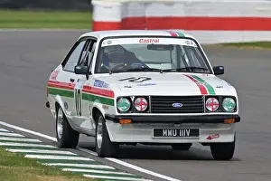 Prints of Kerry Michael, Jake Hill, Ford Escort RS2000, Win Percy Trophy for Group 1 saloon cars with an engine capacity below 2800cc, that raced in the years 1970 to 1982, a two driver forty five minute race Goodwood 82nd Members Meeting Prints: CZ1_7146 Kerry Michael, Jake Hill, Ford Escort RS2000.jpg
