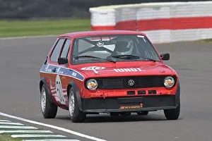 Prints of Christopher Haase, Johann Weiss, Volkswagen Polo, Win Percy Trophy for Group 1 saloon cars with an engine capacity below 2800cc, that raced in the years 1970 to 1982 Goodwood 82nd Members Meeting Prints: CZ1_7153 Christopher Haase, Johann Weiss, Volkswagen Polo.jpg